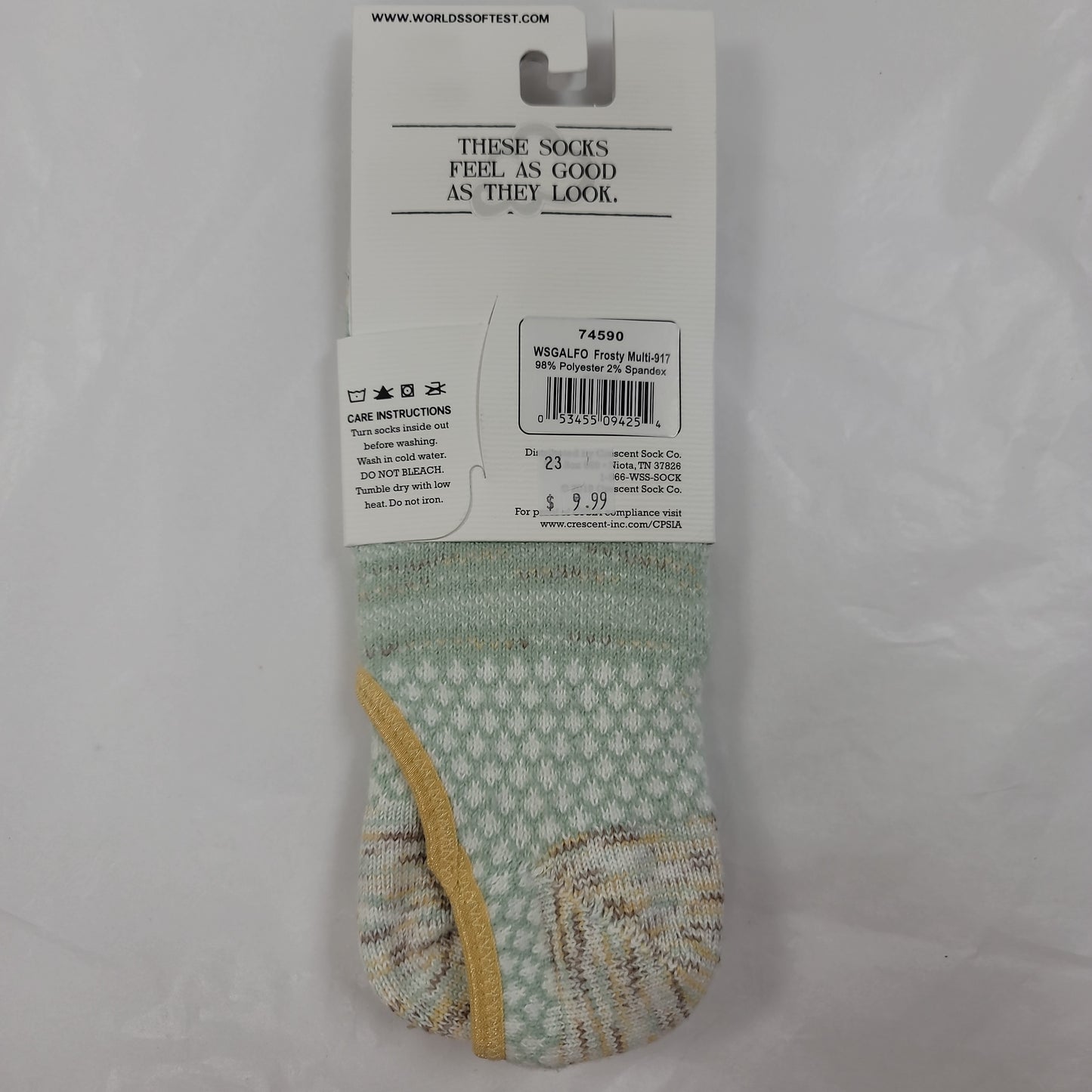 LADIES SOCKS/FROSTY MULTI 917-4254