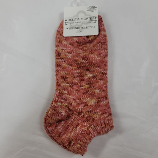 LADIES SOCKS/BRANDY 196-9389