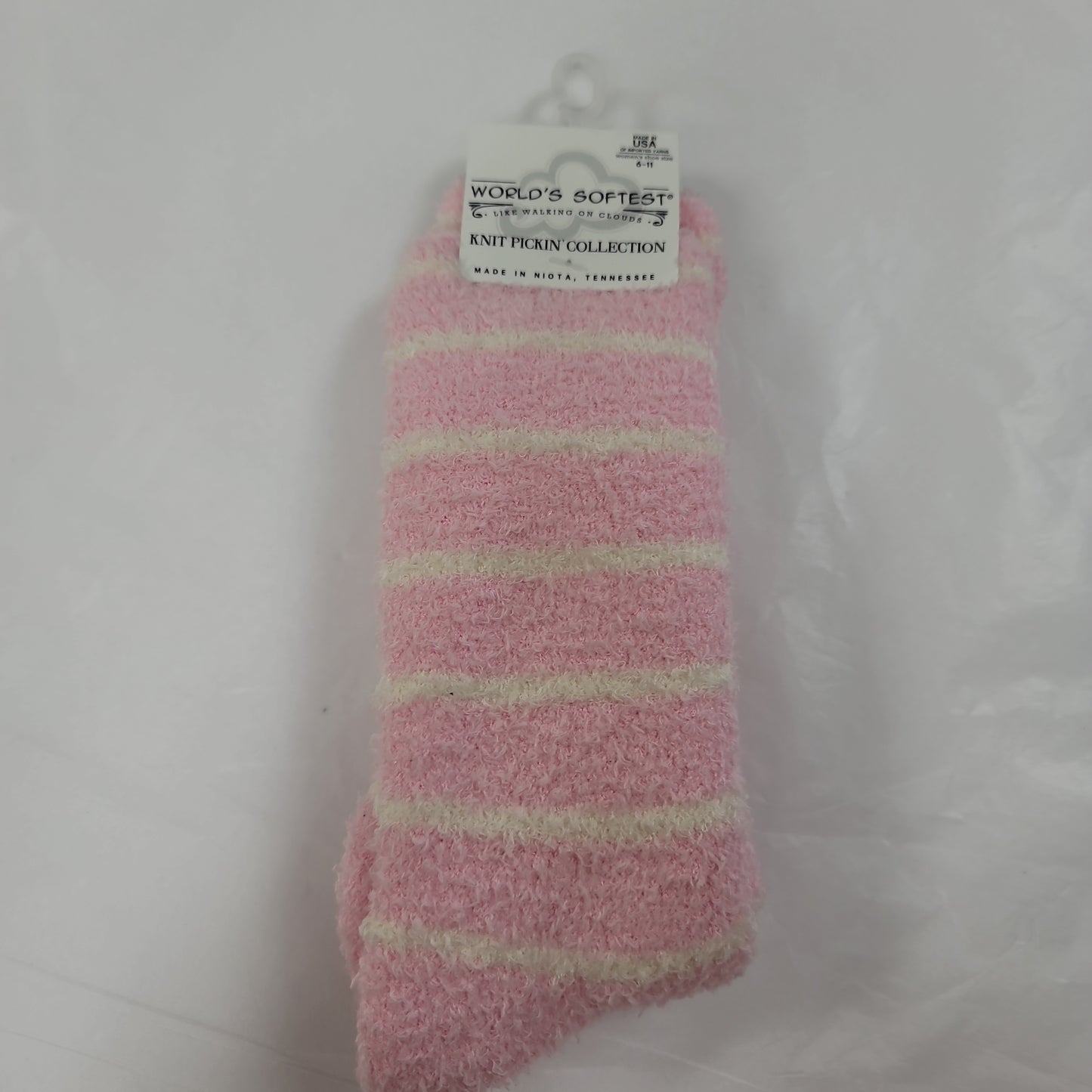 LADIES SOCKS/CANDY STRIPE 676-3868