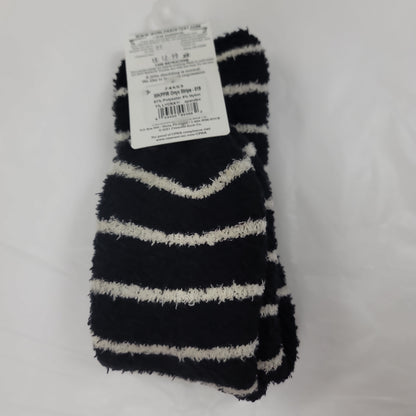 LADIES SOCKS/ONYX STRIPE 019-3882