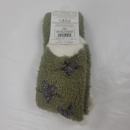 LADIES SOCKS/STAR BLACK 930-5039