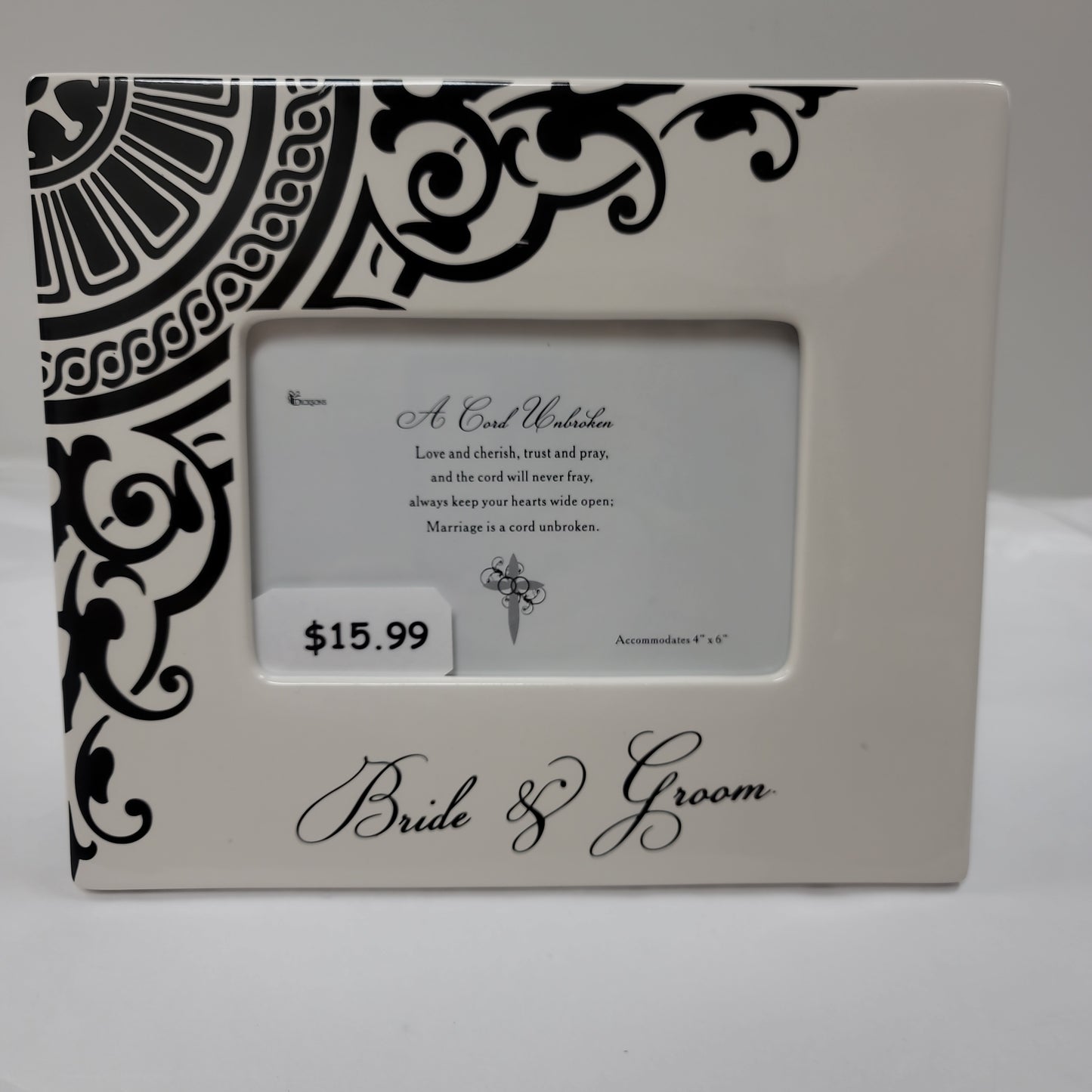 BRIDE & GROOM PHOTO FRAME-4585