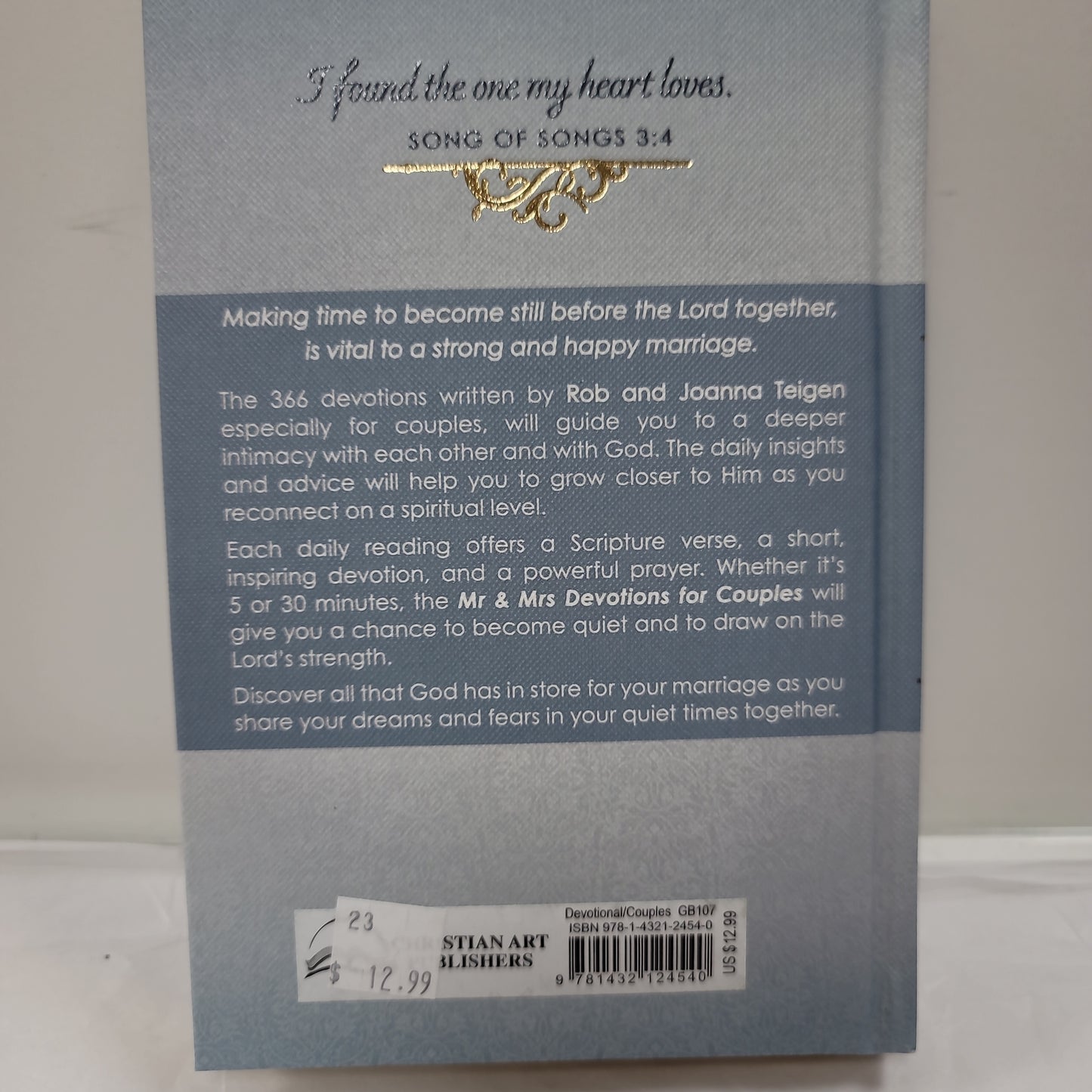 MR & MRS DEVOTIONAL BOOK-4540