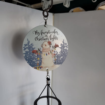SNOWMAN FAVORITE COLOR CHIME-1670
