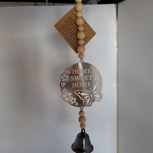 HOME SWEET HOME BEADED BELL-1714