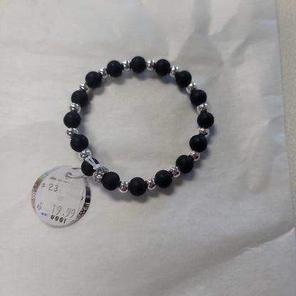 SILVERBALL ONYX STRETCH BRAC-6784