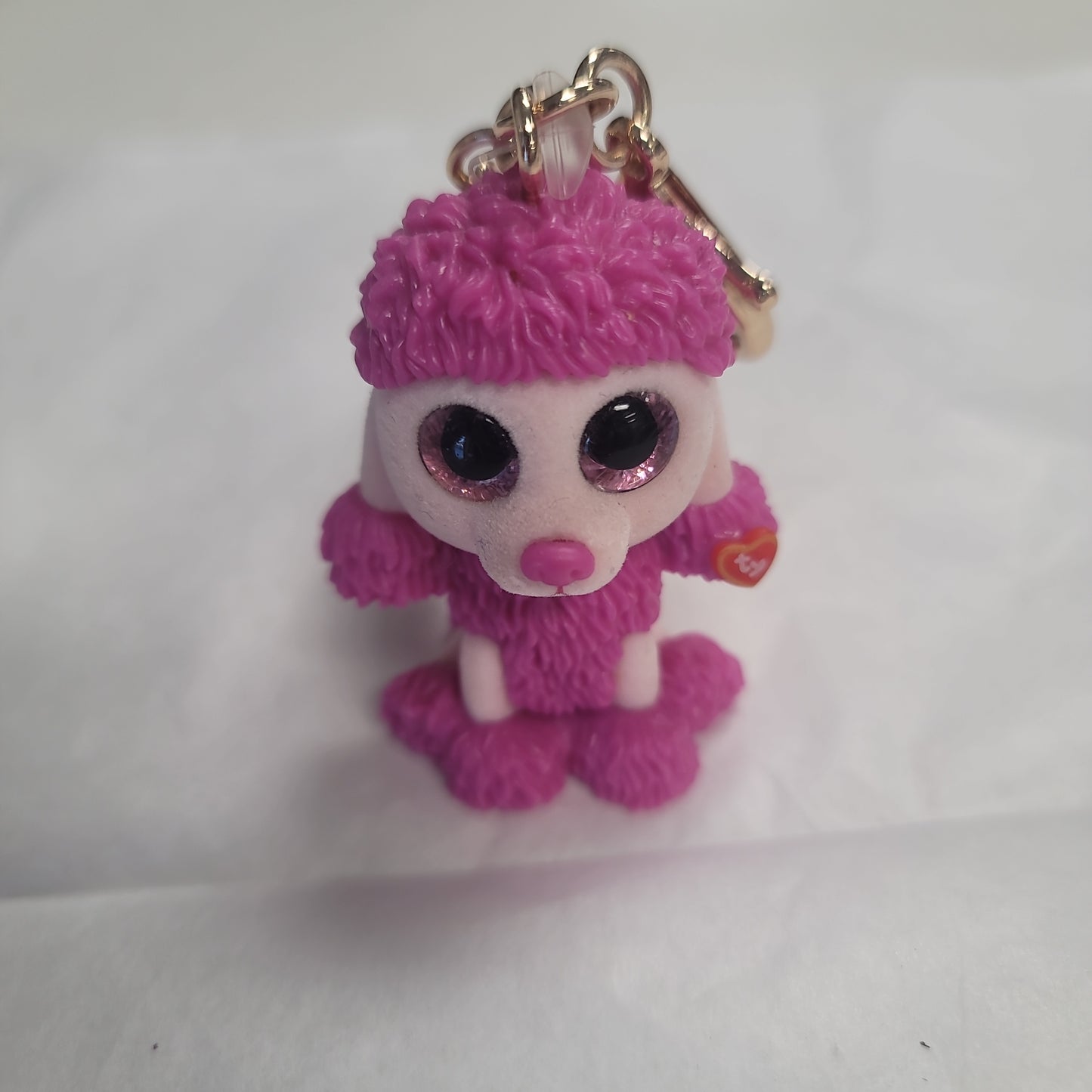 PATSY PINK POODLE MINI BOO CLIP-0738
