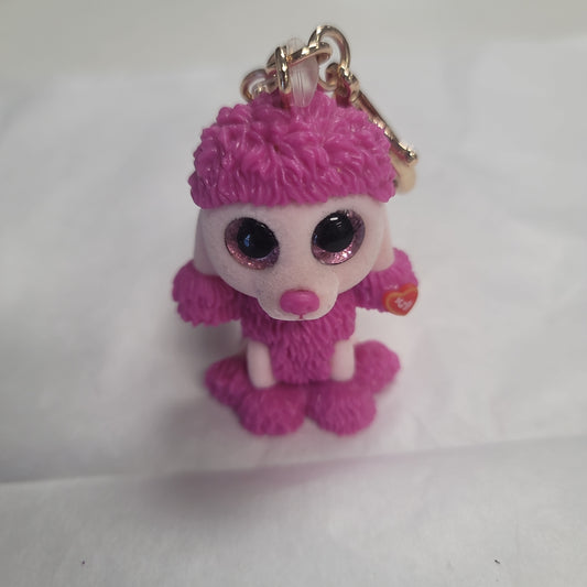 PATSY PINK POODLE MINI BOO CLIP-0738