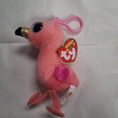 GILDA PINK FLAMINGO BOO CLIP-2104