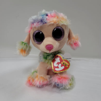 RAINBOW POODLE BEANIE BOO-2232