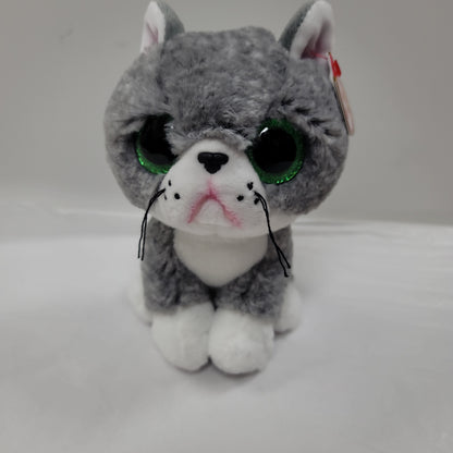 FERGUS GRAY CAT BEANIE BOO-5814