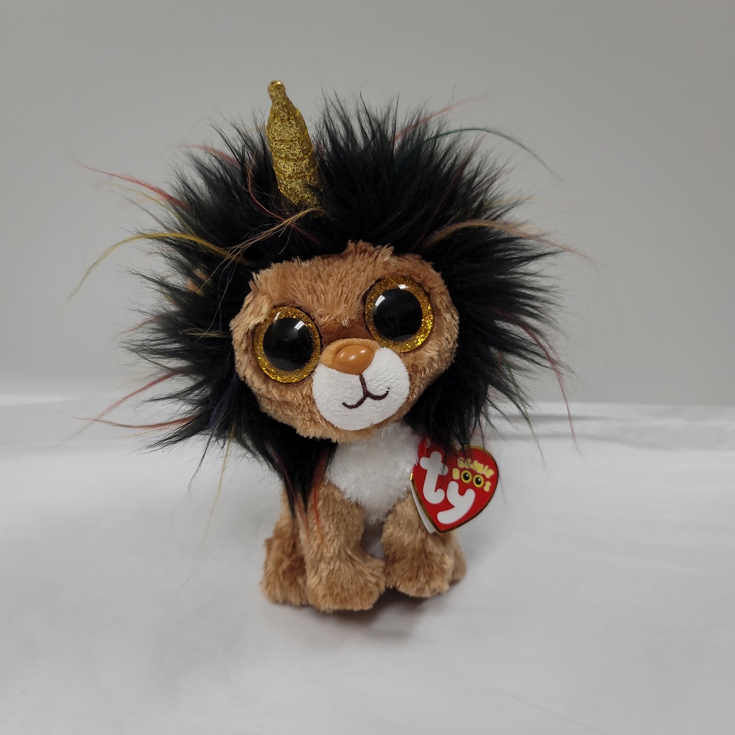 RAMSEY LION W/HORN BEANIE BOO-2523