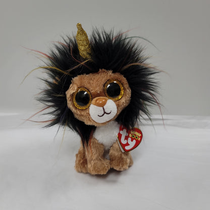 RAMSEY LION W/HORN BEANIE BOO-2523