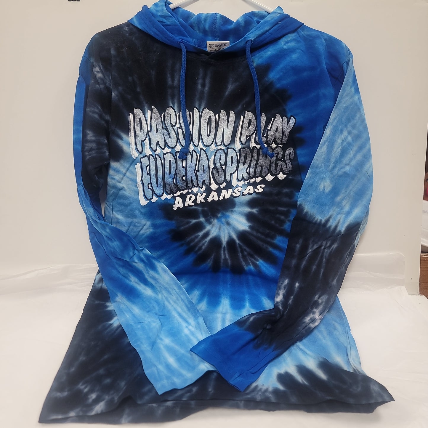 GPP BLUE TIE DYE HOODED T SM-XL-8577 : SM-XL
