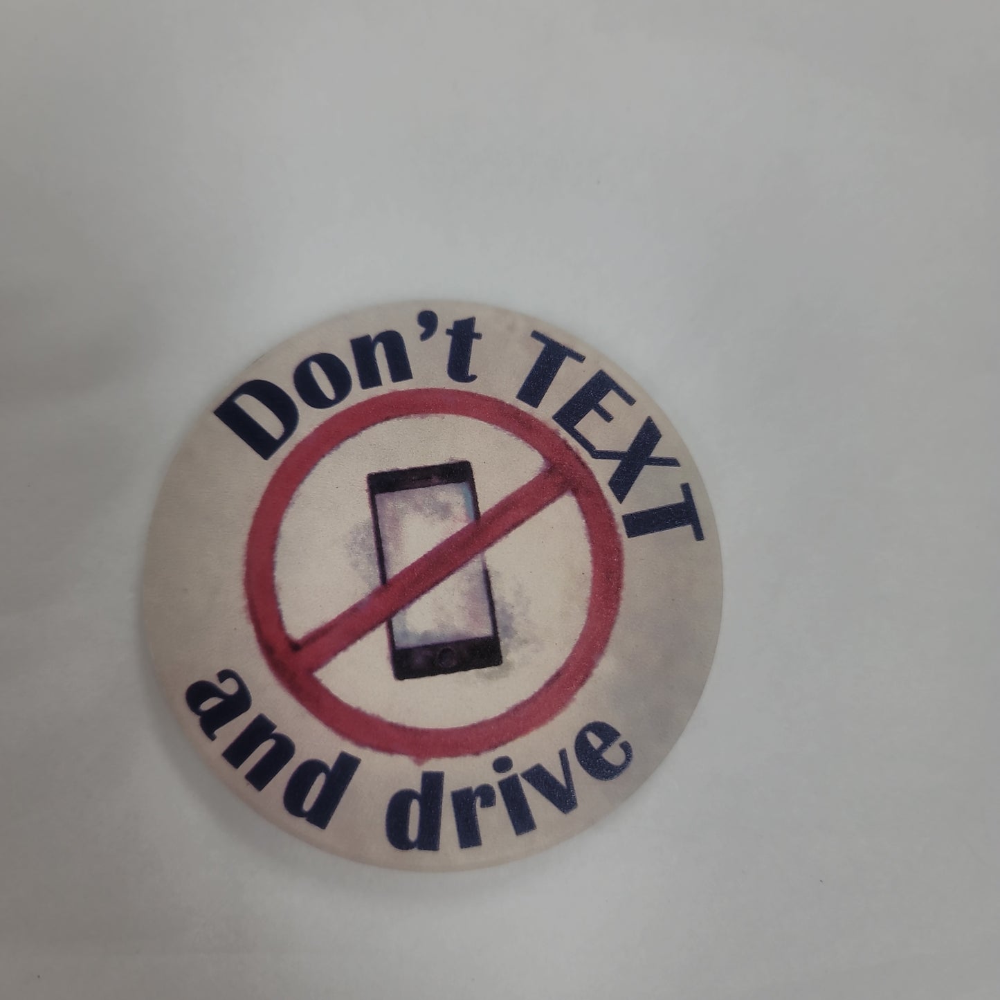 DON'T TEXT & DRIVE CAR COASTER-5571