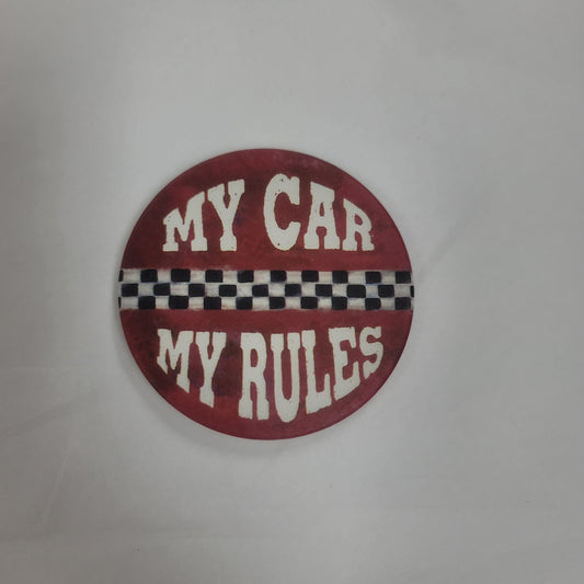 MY CAR MY RULES CAR COASTER-5779