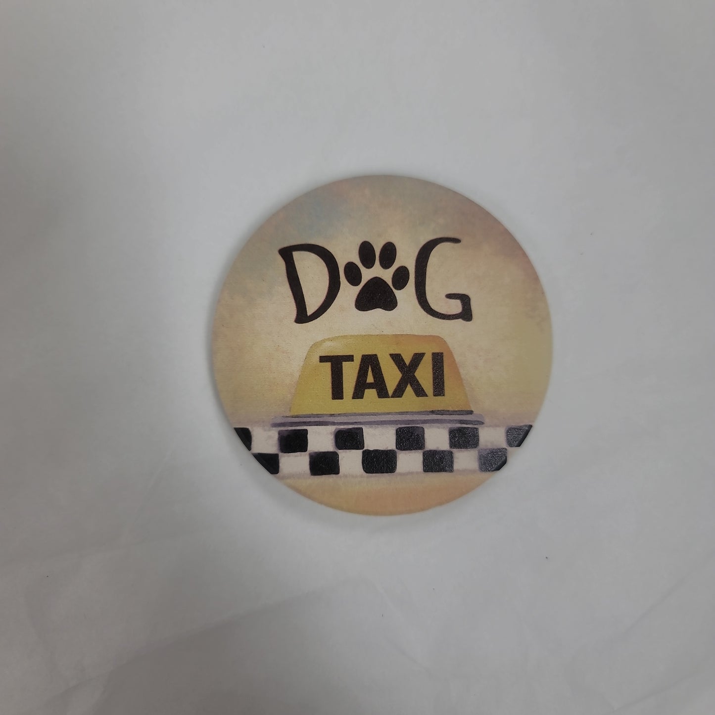 DOG TAXI CAR COASTER-5663