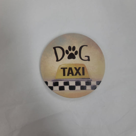 DOG TAXI CAR COASTER-5663