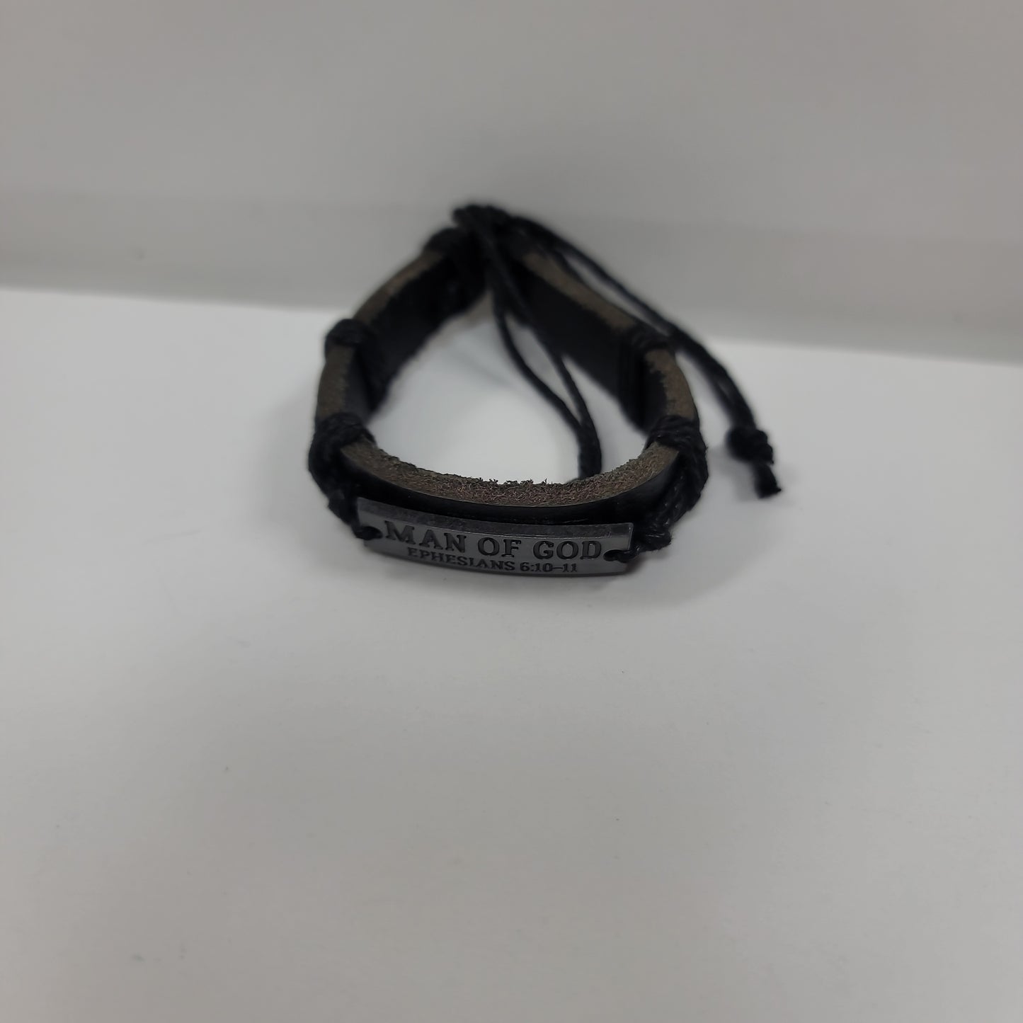 LEATHER BRAC/MAN OF GOD-0244