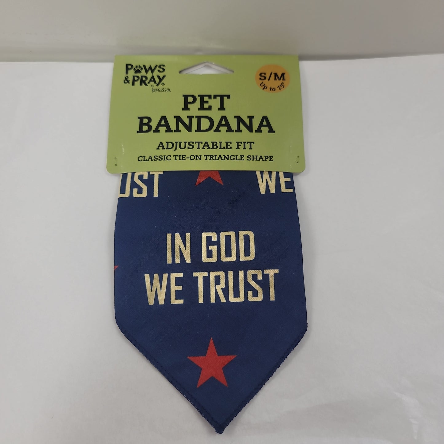 IN GOD WE TRUST BANDANA S/M-3687