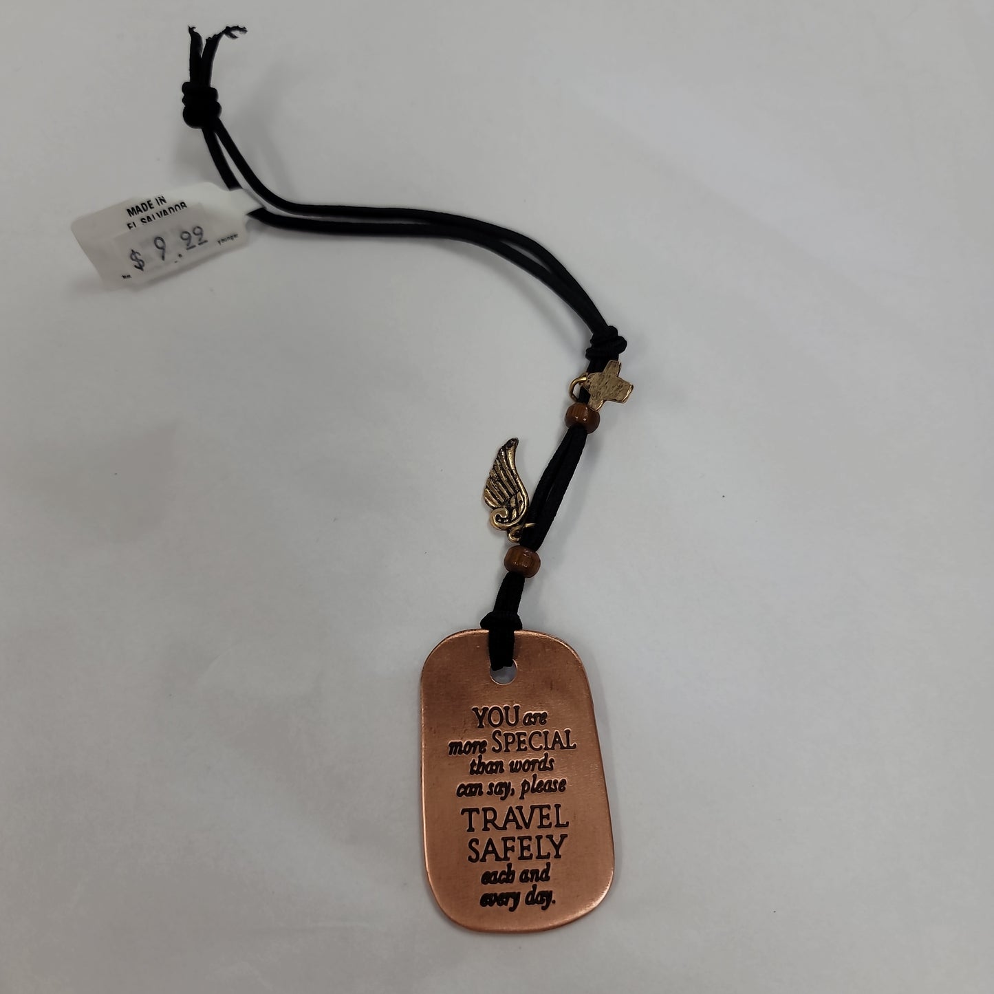 TRAVEL SAFELY CAR CHARM-4566