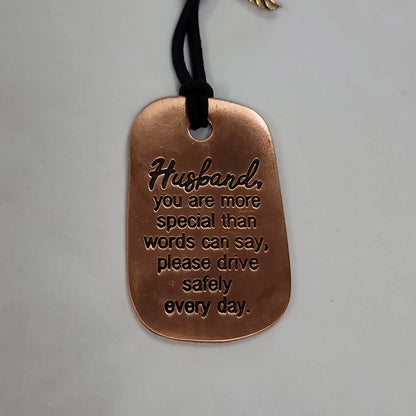HUSBAND CAR CHARM-4535