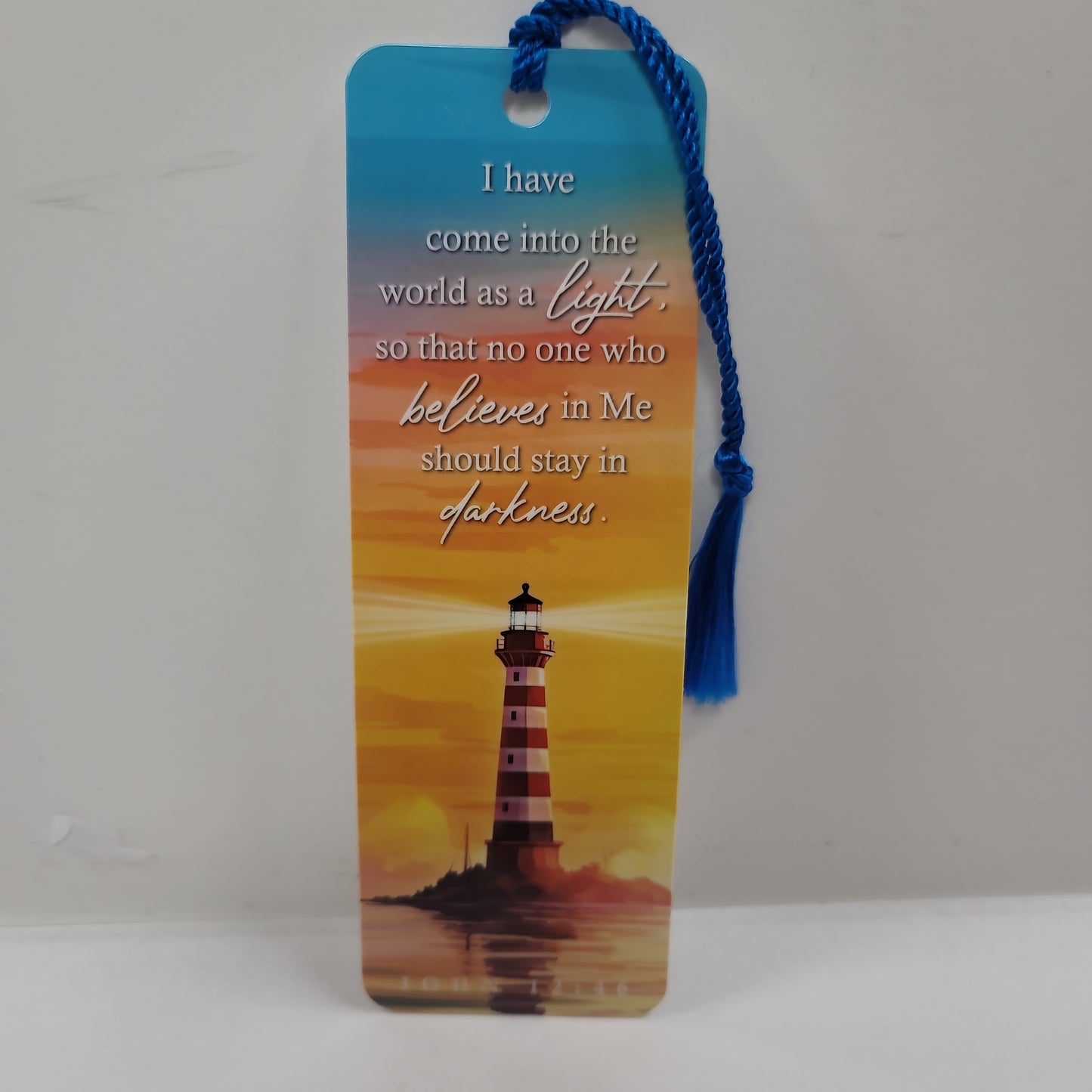 LIGHTHOUSE TASSEL BOOKMARK-0168