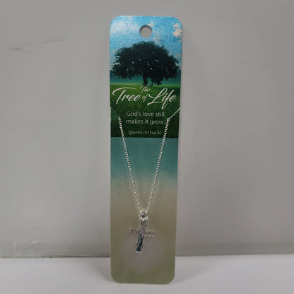 TREE OF LIVE SP NECKLACE-0162 : 18 IN