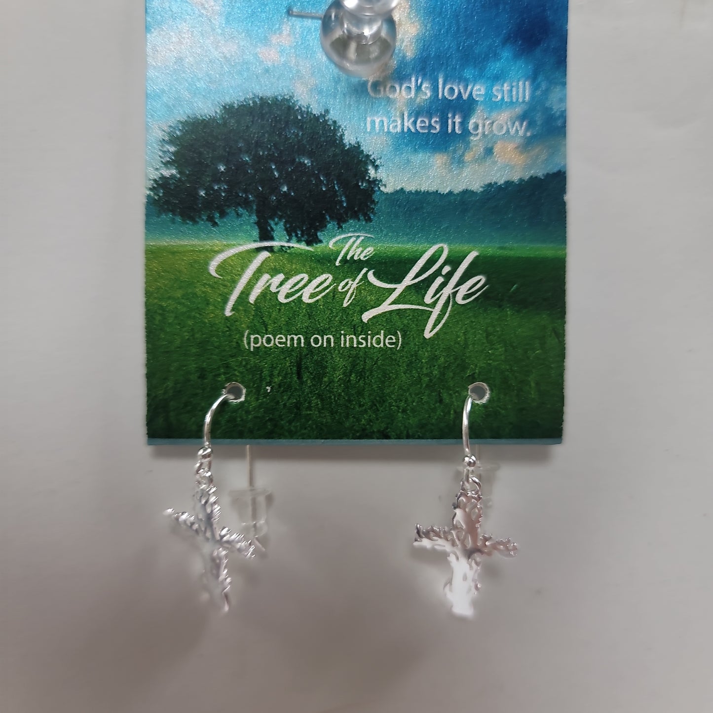 TREE OF LIFE SP CROSS EARRINGS-0179