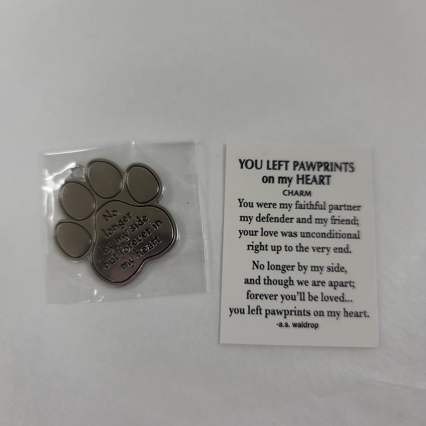 YOU LEFT PAWPRINTS CHARMS-1600