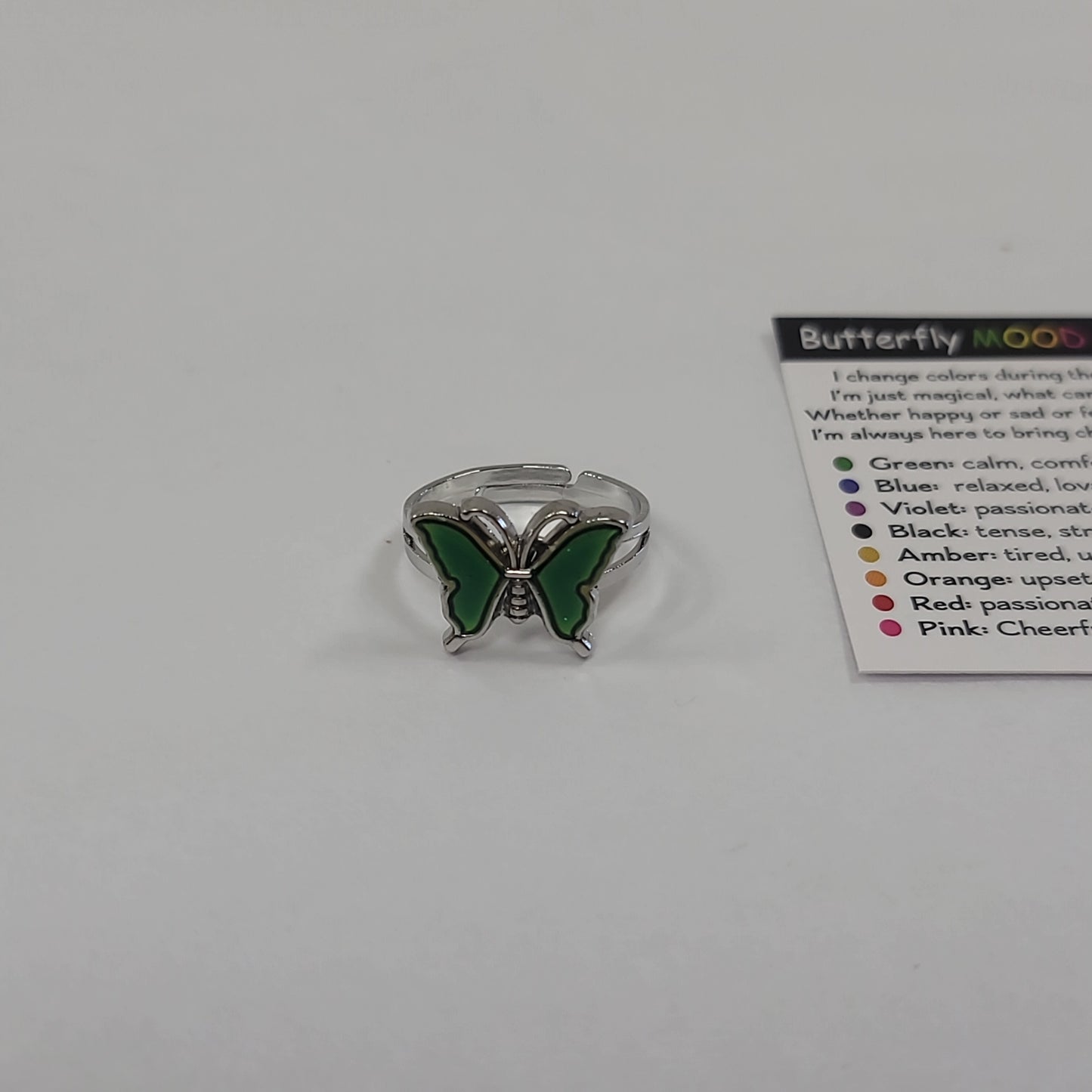 BUTTERFLY MOOD RING-9422