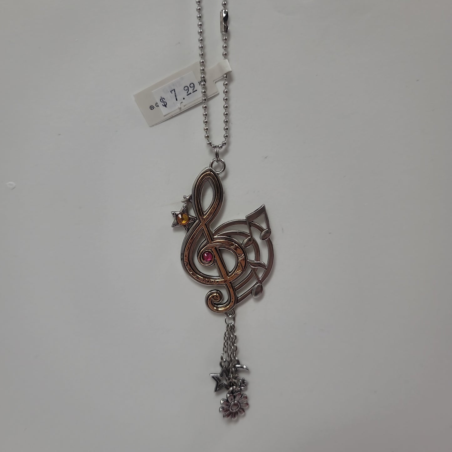 MUSICAL NOTE CAR CHARM-8137