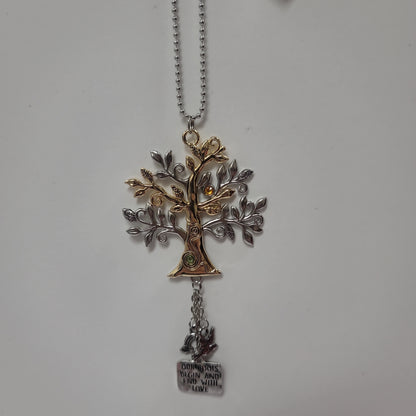 TREE/OUR ROOTS CAR CHARM-8011