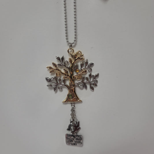 TREE/OUR ROOTS CAR CHARM-8011
