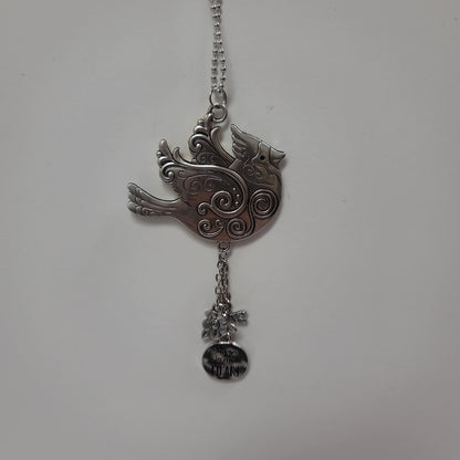 BIRD/ALWAYS IN MY HRT CAR CHARM-8042