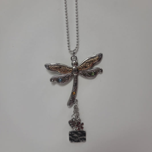 DRAGONFLY/FOLLOW CAR CHARM-7960