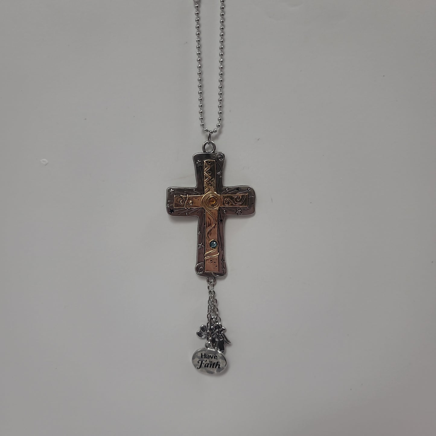 CROSS/HAVE FAITH CAR CHARM-8059