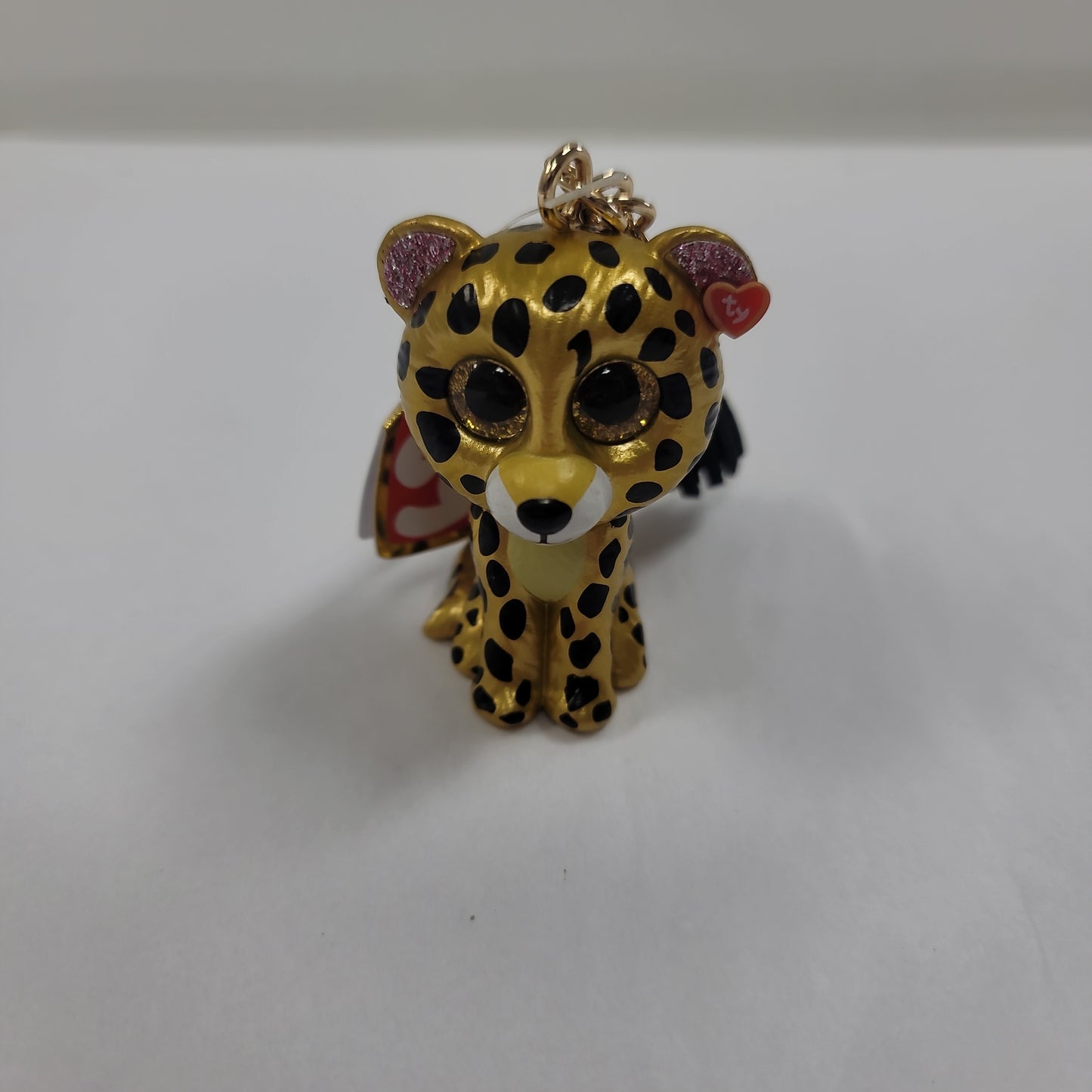 STERLING LEOPARD MINI BOO CLIPS-0615