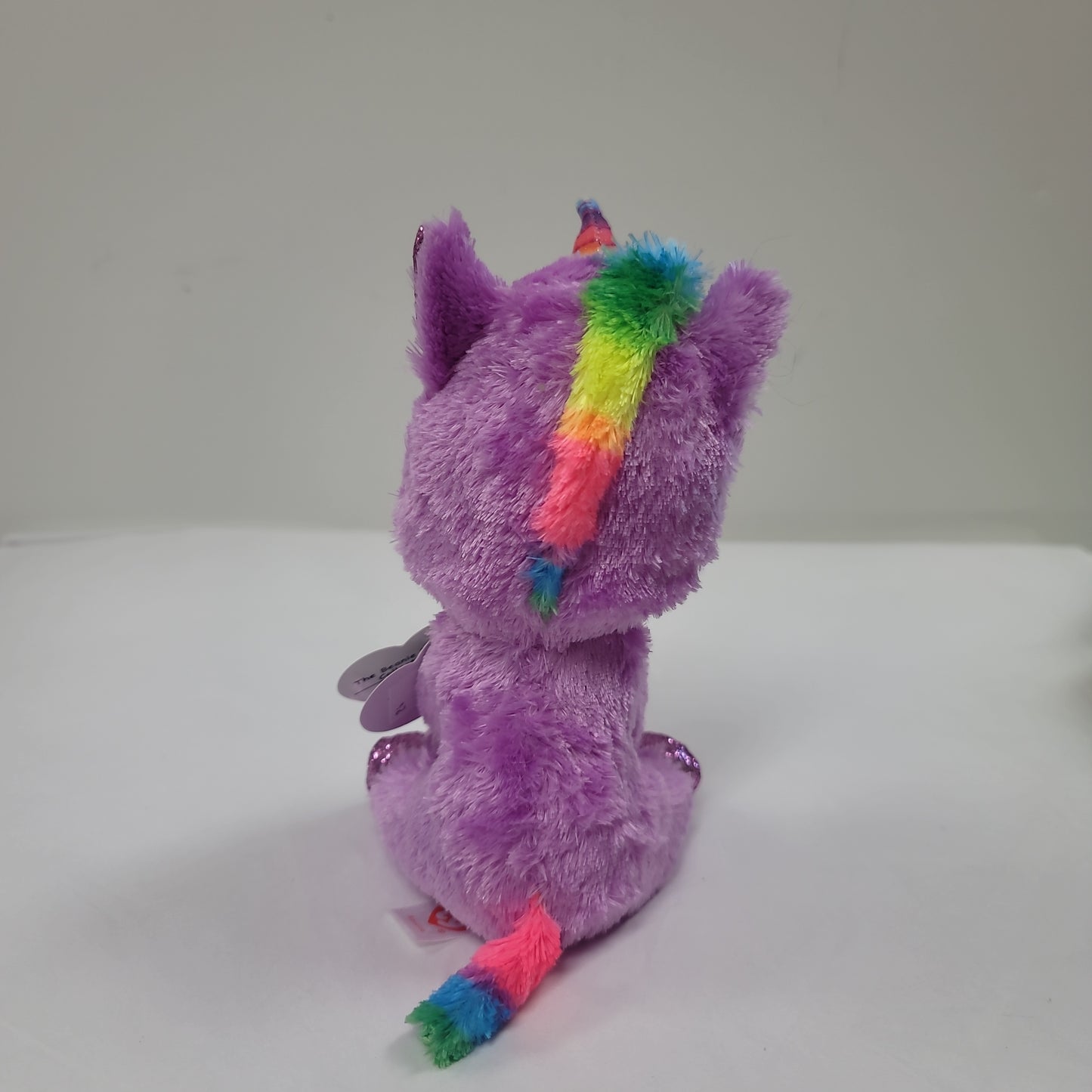 ROSETTE UNICORN PURPLE BEANIE-3285