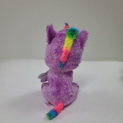 ROSETTE UNICORN PURPLE BEANIE-3285