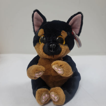 FRITZ BLACK/TAN DOG BEANIE BELLIES-2983