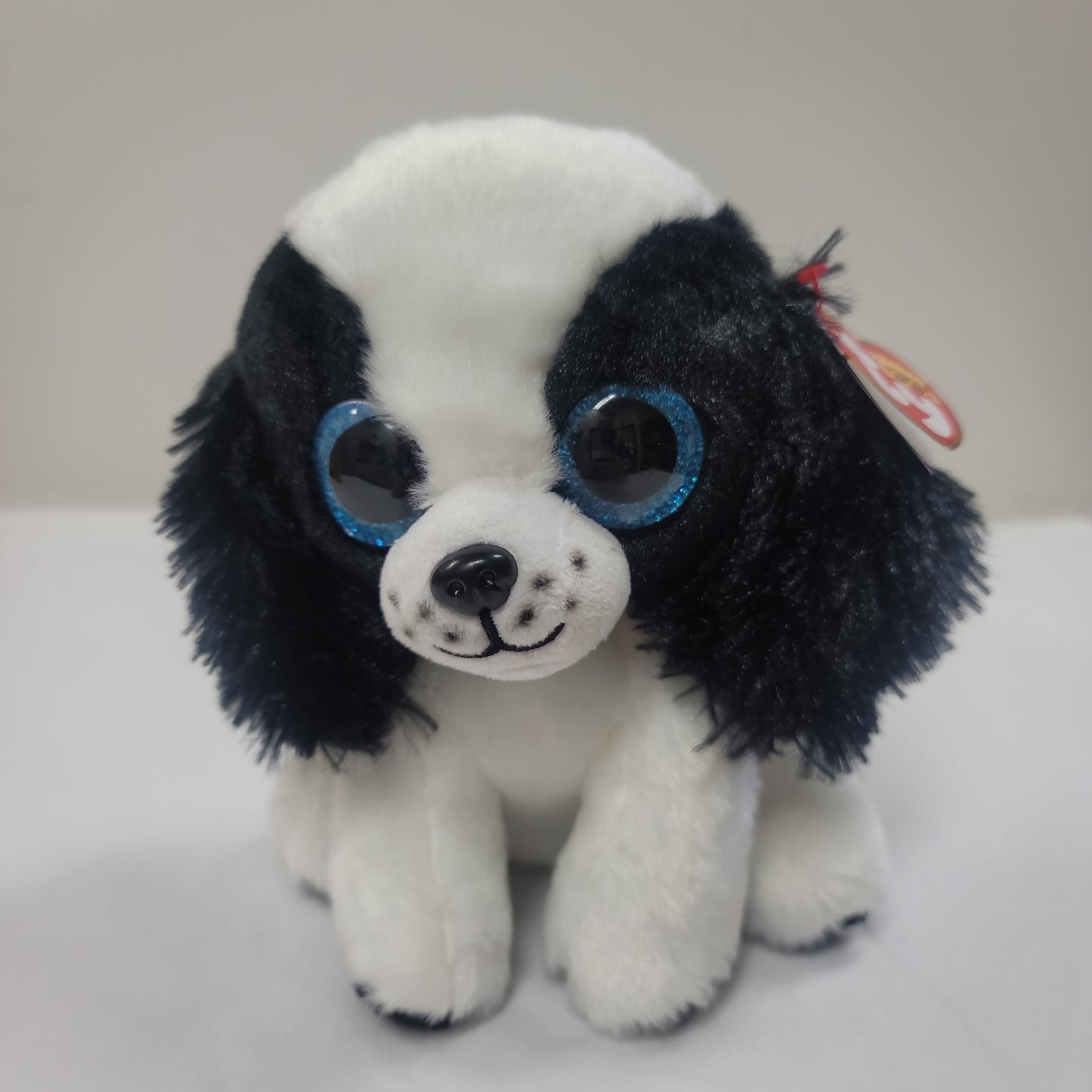 SISSY BLK/WHITE DOG BEANIE BOO-5708