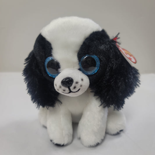 SISSY BLK/WHITE DOG BEANIE BOO-5708