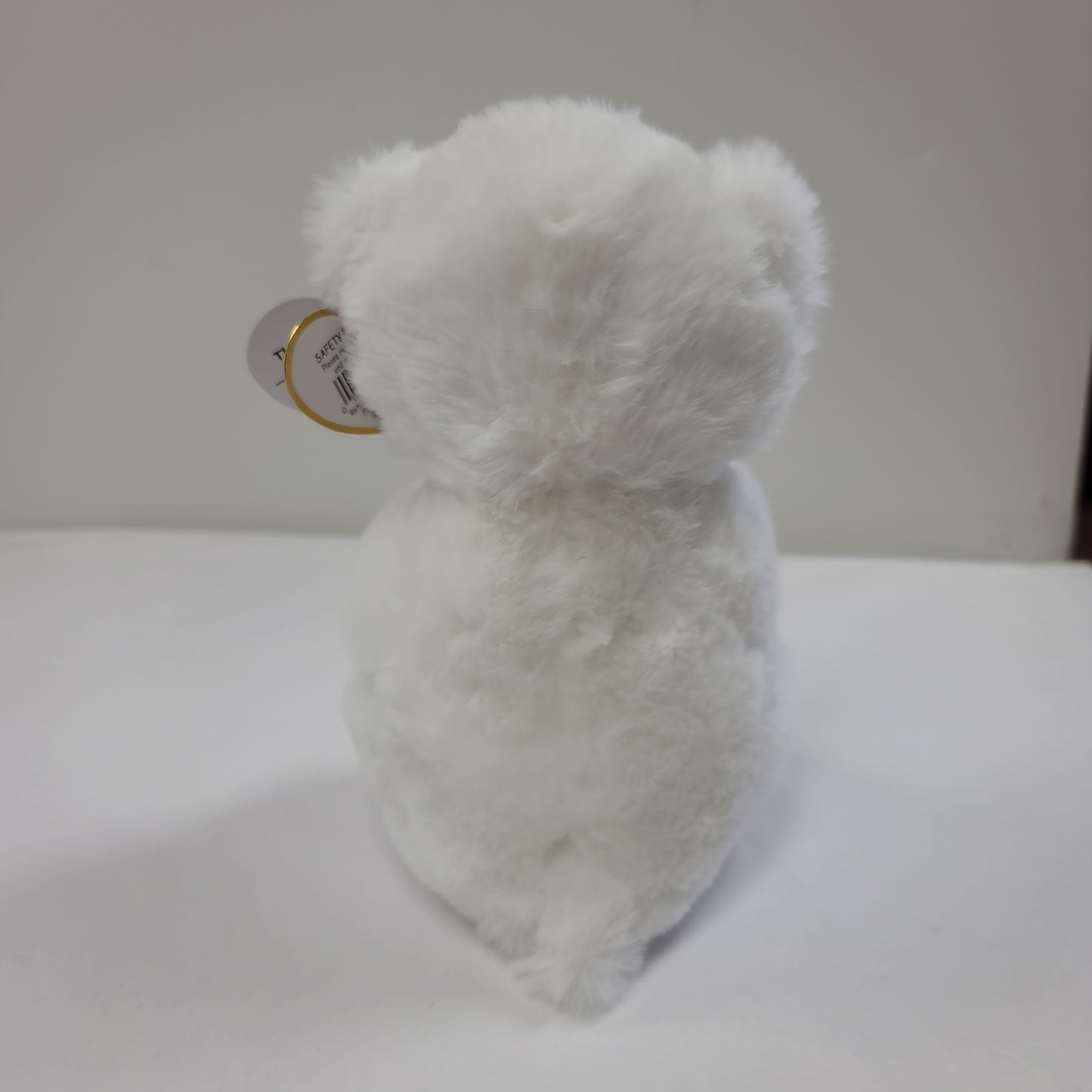 WUZZY WHITE BEAR BEANIE BELLIES-5007