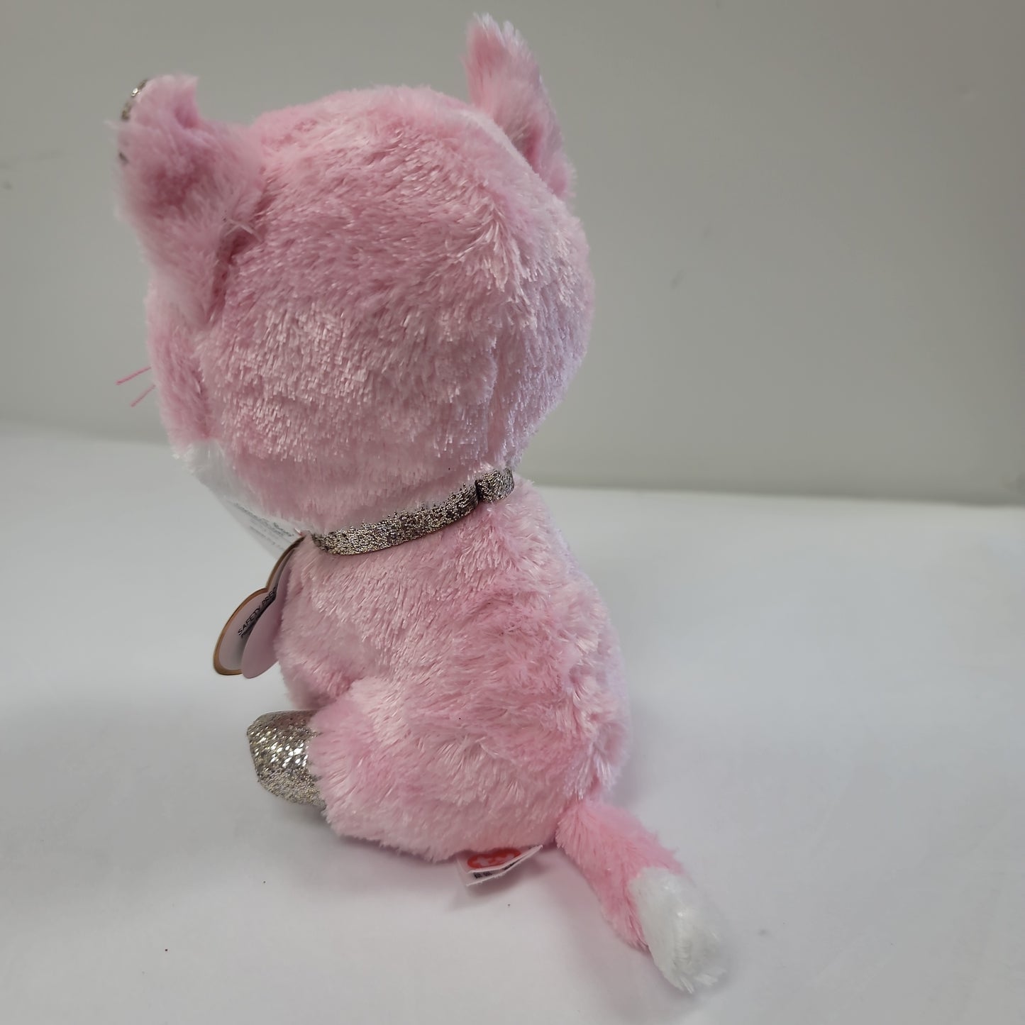 FIONA PINK CAT BEANIE BOO-3667