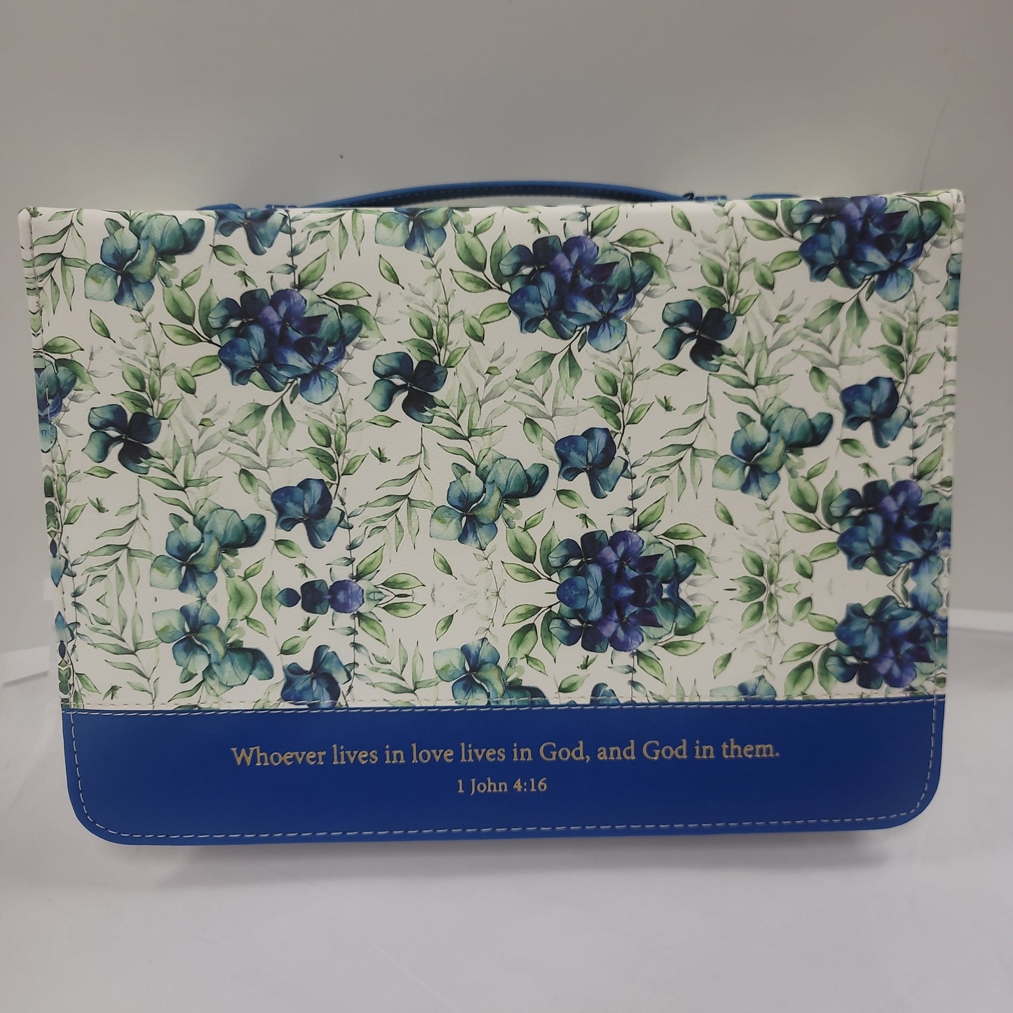 LOVE WATERCOLOR FLOWER XXL BIBLE COVER-6605
