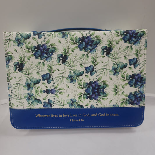 LOVE WATERCOLOR FLOWER XXL BIBLE COVER-6605
