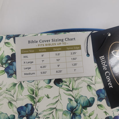 LOVE WATERCOLOR FLOWER XXL BIBLE COVER-6605