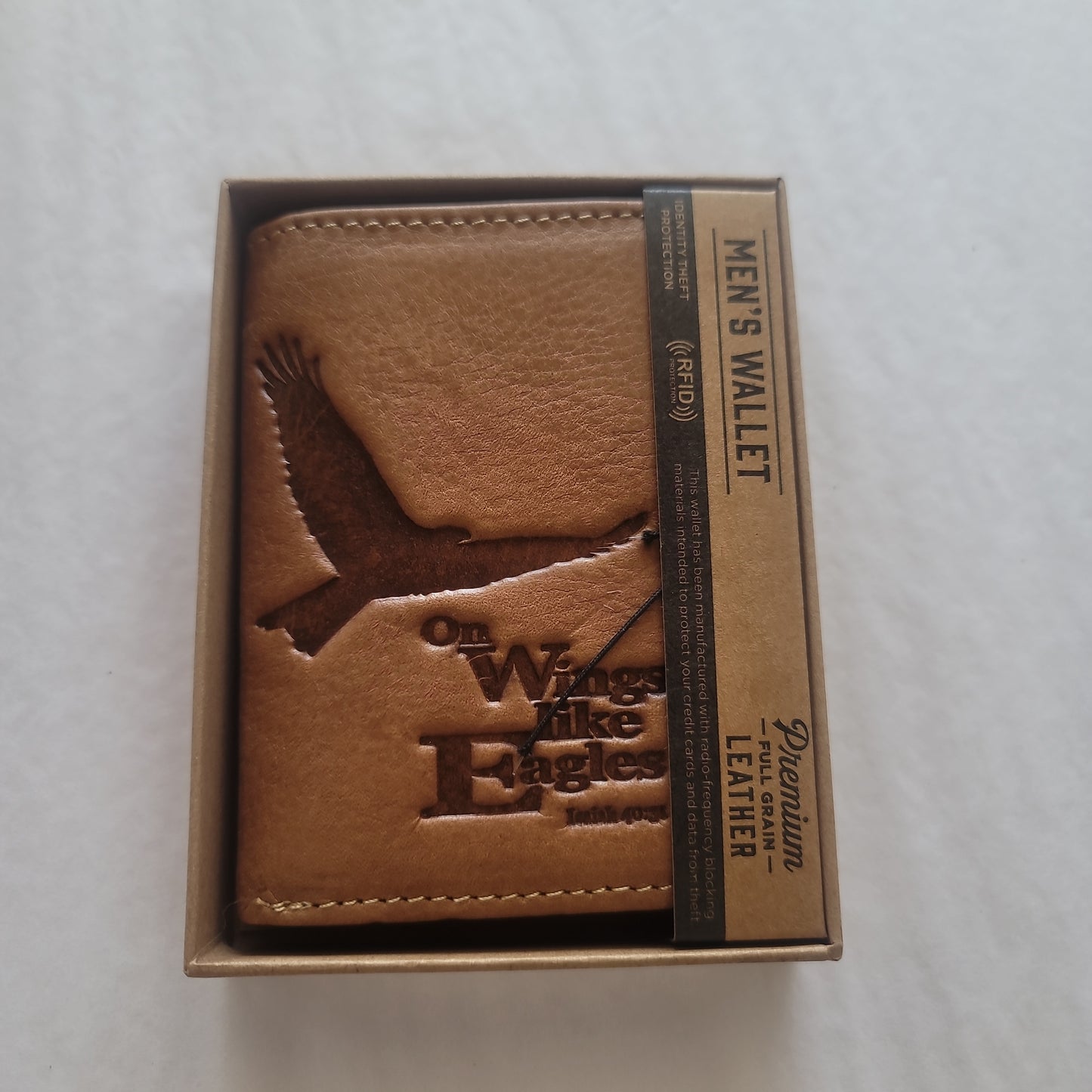 LEATHER WALLET BROWN-0502