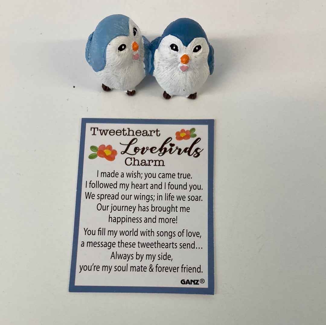 TWEETHEART LOVEBIRDS CHARMS-5001